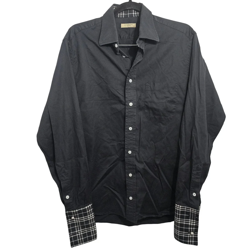 burberry button down dress shirt Burberry - Cotton Shirt - Male
